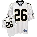 New Orleans Saints Deuce McAllister Replica Adult White NFL equipment Jersey