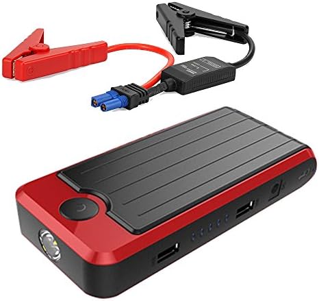 AGA A8 Red/Black 400A Peak 12000mAh Portable Power Bank and Car Jump Starter