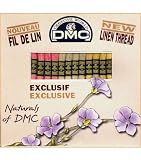 DMC Linen Floss 12 COLOR PACK Includes 10 Designs
