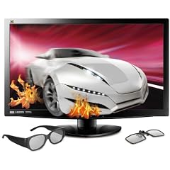 ViewSonic V3D231 58,4 cm (23 Zoll) widescreen LED-Monitor (HDMI, DVI-D, 2ms Reaktionszeit) schwarz