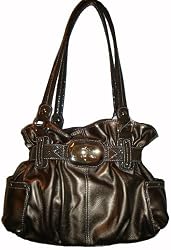 Kathy Van Zeeland Purse Handbag Jungle Boogie Belt Shopper Cork