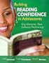 Building Reading Confidence in Adolescents: Key Elements That Enhance Proficiency