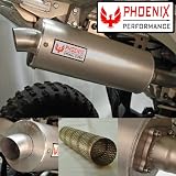 03-09 Suzuki Z400 Spiral Core Slip-on Exhaust by Phoenix