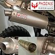 03-09 Suzuki Z400 Spiral Core Slip-on Exhaust