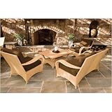 Alfresco Home 42-0180 Blini Deep Seating Lounge Group