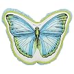 Xhilaration&reg; Butterfly Decorative Pillow - Blue