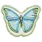 Xhilaration&reg; Butterfly Decorative Pillow - Blue