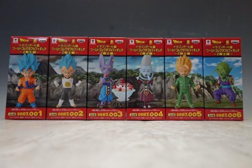 Dragon Ball Super World Collectable Figure Z Warriors Ver. 6figures Complete Set Banpresto Japan