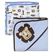 Just One Year- 2pk Towel - Blue