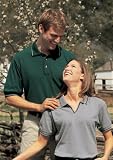 Streamline Short Sleeve Pique Golf Shirt with Stain Resistor (Regular and Big & Tall Sizes)
