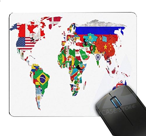 Colorful World Map Map of the World Mousepad, ToyMP:141