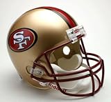 San Francisco 49ers Full Size Deluxe Replica Helmet