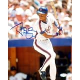 Steiner Sports MLB New York Mets Darryl Strawberry NY Pinstripe Jersey Batting Vertical 8x10 Photograph