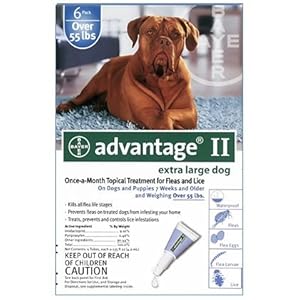 Advantage II 12pk Dog Over 55 lbs