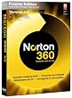 Norton 360 Premier Edition - (version 4.0 ) - ensemble complet - 3 PC par foyer - CD - Win - français