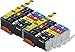 Sherman Ink Cartridges © Compatible Canon CLI-271 XL PGI-270 XL 10 Pack Ink Cartridge for Printers: Pixma MG7720, MG6820, MG6821,MG6822, MG5720, MG5722, MG5721 Printer PGI-270XL CLI-271XL