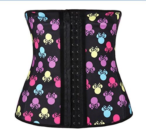 Unicoset Latex Waist Trainer Corset Shapewear Waist Cincher Belt Body Shaper XX-Large Butterfly