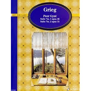 Peer Gynt: Suiten Nr. 1 op. 46 und Nr. 2 op. 55. op. 46 and 55. Klavier. (Schott Piano Classics)