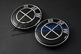BMW BLACK HOOD TRUNK EMBLEM BADGE E36 M3 COUPE E34 E60 M5 E63 M6 E38 E66 E70 X5