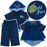How To Train Your Dragon Toddler 3-Pc Dark Blue Night Fury Costume - Sz 5T