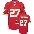 Larry Johnson "Repli-thentic" NFL "Stitched-on Name and Number" EQT Jersey