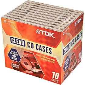 Standard CD/DVD Jewel Case