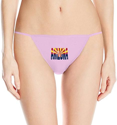 Women's Sexy Arizona Star Flaf String Thong Panty M Pink