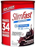 Slim Fast Original, Meal Replacement Shake Mix, Rich Chocolate Royal, 31.18 Ounce