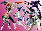 Gundam 00 Hg Core Ex Collection Figure Gashapon Set Bandai