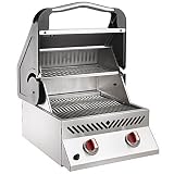 Napoleon BISZ300N-1 Built In Sizzle Zone with Lid - Natural Gas - BISZ300NSS-1