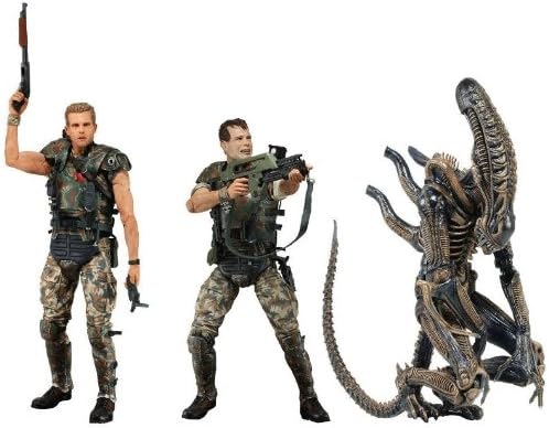 US Version Aliens NECA Series 1 Action Figure Set of 3