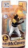 McFarlane Toys MLB Cooperstown Series 8 Action Figure Willie McCovey (San Diego Padres) 76 Padres Road Brown Silver Collector Level Chase