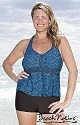 Beach Native&reg; Paisley Plus Size Halter Shortini - Plus Size Swimwear Plus Size Swimsuits