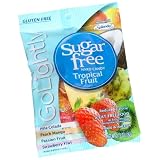 GoLightly Sugar Free Tropical Fruit Candy, 2.75-Ounce Bags (Pack of 12)