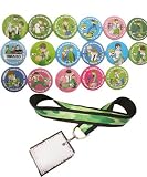 Ben 10 Birthday Party Set - 17 Favor Badges & Lanyard w Name Card Ben 10 Birthday Party Set - 17 Favor Badges & Lanyard w Name Card