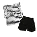 2pcs Toddler Baby Girls Kids Dress T-shirt Tops+Pants Summer Clothes Outfits Set