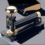 El Casco Large Stapler Black with 23kt Gold