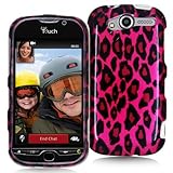 HTC MYTOUCH 4G 2D HOT PINK LEOPARD CASE