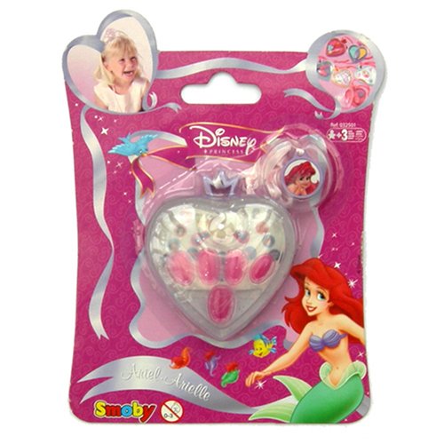 Childrens Toyshop  Toys : Disney Princess Heart Make-Up Sets - Ariel Nail Extensions