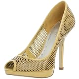 BCBGirls Women's Millar Platform Pump,Yellow,7.5 M