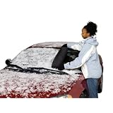 Classic Accessories Black and Silver Auto Windshield Cover by Classic Accessories