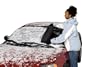 Classic Accessories Black and Silver Auto Windshield Cover