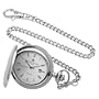 Charles-Hubert, Paris Stainless Steel Quartz Pocket Watch