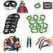 Prextex 90 Piece. Spooktacular Halloween Toy Assortment Party Favors and Goody Bag Filler Combo Includes: Freaky Vampire Glow Fangs, Creepy Wicked Witch Fingers and Mardi Gras Spooky Black Face Mask