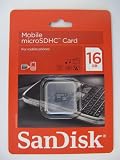 SanDisk 16 GB Class 2 microSDHC Flash Memory Card