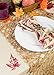 DII Rustic Autumn Leaves Kitchen Collection Thanksgiving & Fall Table Décor, Tablecloth, 52x52
