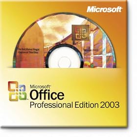 Microsoft Office Professional Edition 2003 - Licence and media - 1 user - OEM - CD - Win