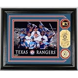 MLB Texas Rangers Team Force 24KT Gold Coin Photo Mint