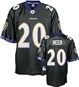 Ed Reed Black Reebok NFL Replica Baltimore Ravens Jersey