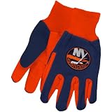 NHL McArthur New York Islanders Two-Tone Utility Gloves - Royal Blue/Orange